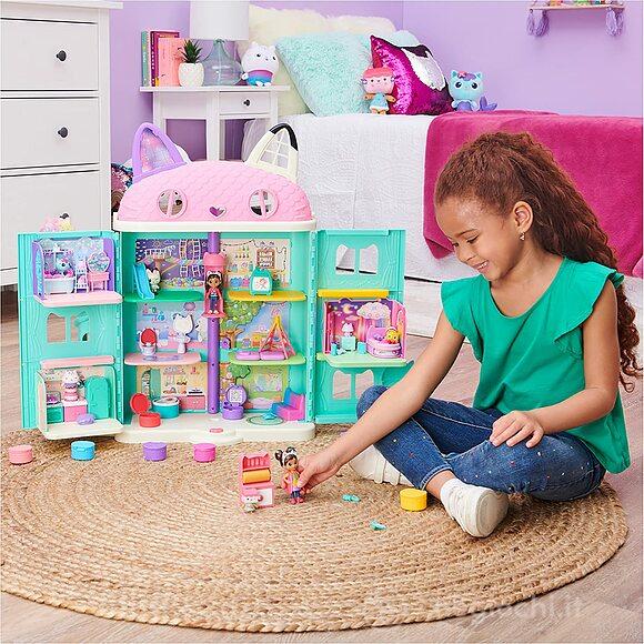 Gabby's Dollhouse, Mini set Studio d'arte, con Gabby e Baby Scatola