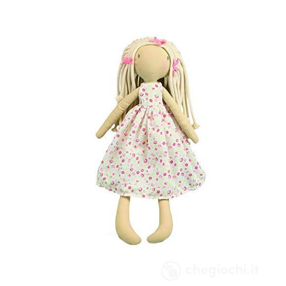 Bonikka Kelsey Capelli Biondi e Vestito a Fiori (50cm)