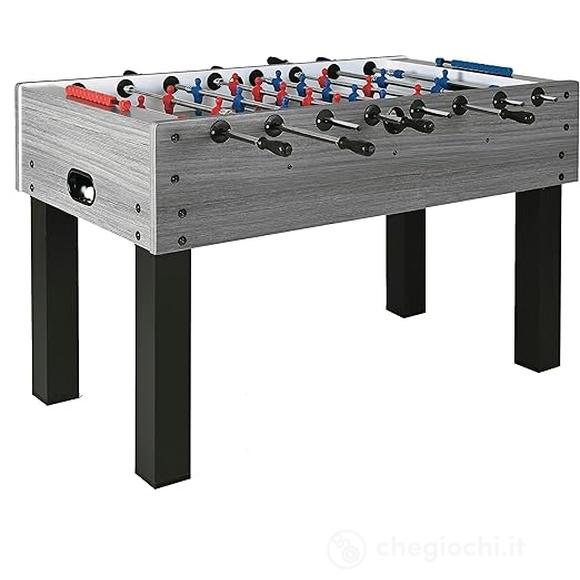 Calcio Balilla F-100 rovere grigio con aste uscenti 