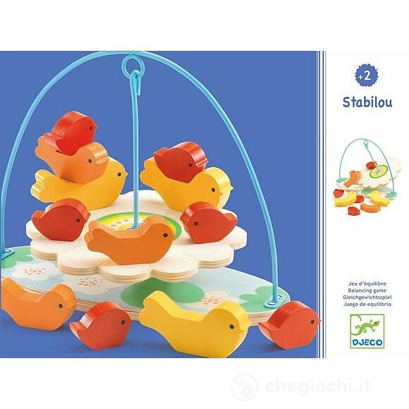 Stabilù gioco equilibrio in legno - Primi anni - giochi primo sviluppo (DJ06417)