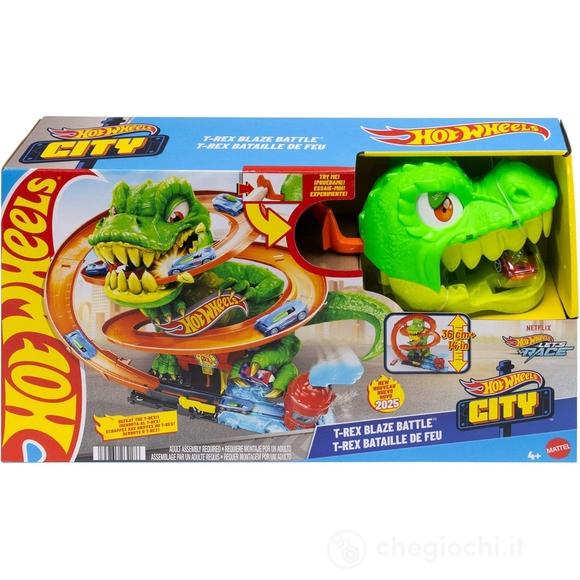 Pista City t-rex battaglia infuocata (JBM76)