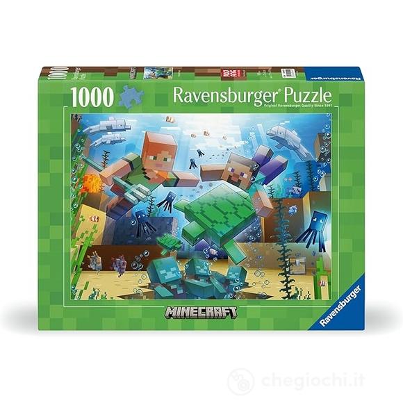 Minecraft Mosaic - Puzzle 1000 pezzi - Licenziati (12000421)