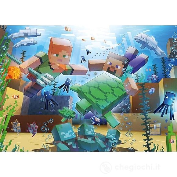 Minecraft Mosaic - Puzzle 1000 pezzi - Licenziati (12000421)