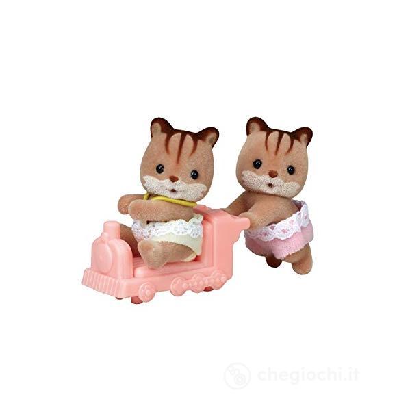 Walnut Squirrel Twins / Gemelli Scoiattolo Nocciola
