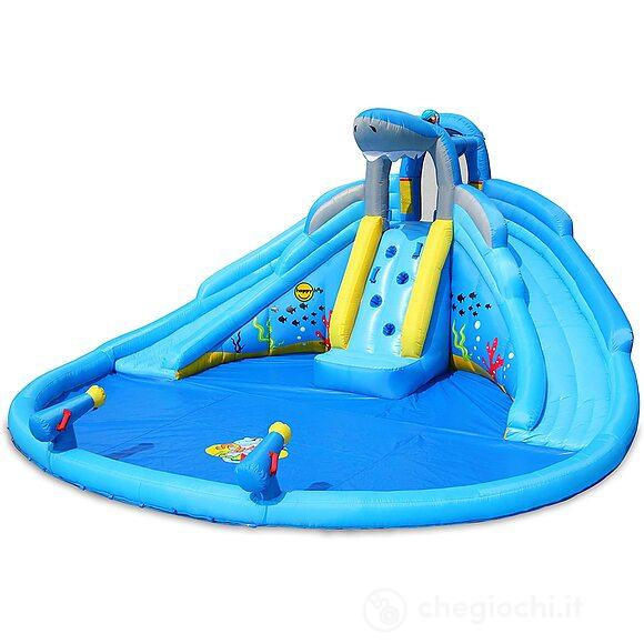 Castello gonfiabile Shark Splash center (9421)