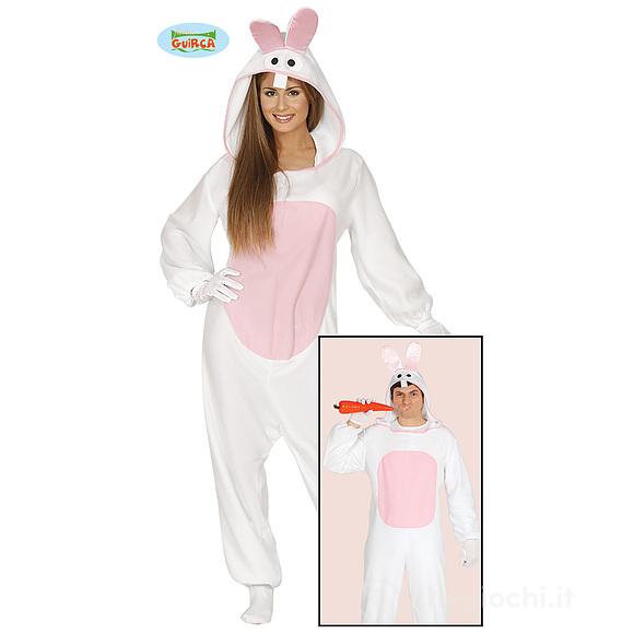 Pigiama Coniglietto Bianco Uomo Donna Taglia L (84422)
