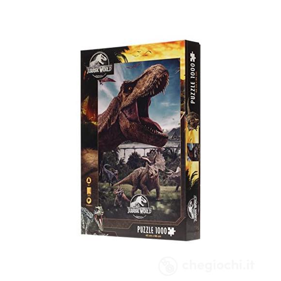 Jurassic World Poster Trex 1000pcs Puzzl
