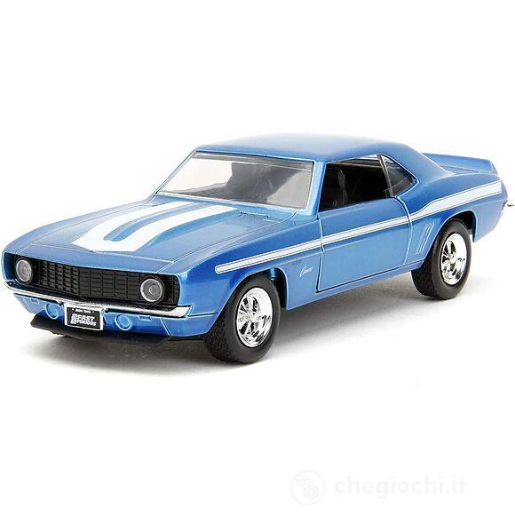 Fast & Furious Twin Pack 1:32 1969 Chevrolet Camaro & 1968 Dodge Charger Wide Body (F9)