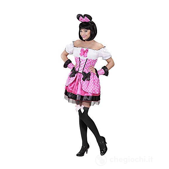 Topina Rosa (Vestito, Polsini, Orecchie) L