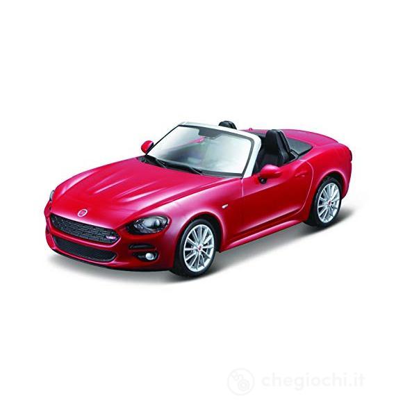 Bburago: Fiat 124 Spider 1:43 Red