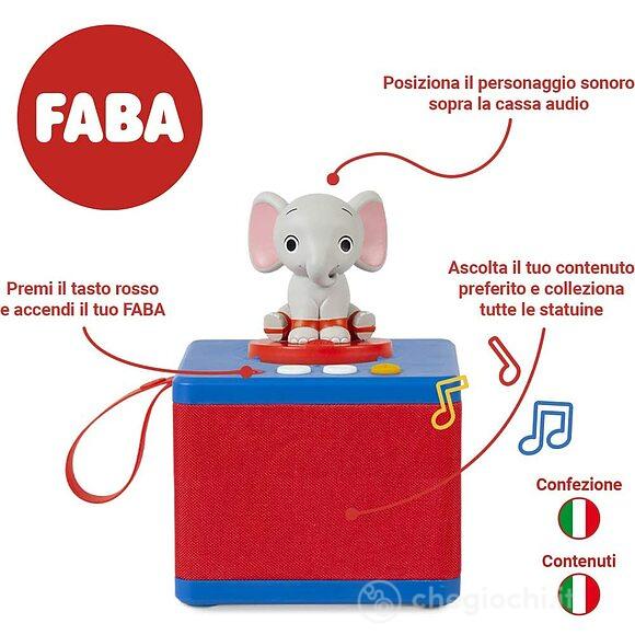 Raccontastorie FABA - Starter set - BLU + statuina ELE l'elefante (FBC10002)