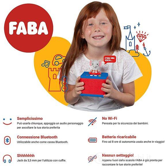 Raccontastorie FABA - Starter set - BLU + statuina ELE l'elefante (FBC10002)
