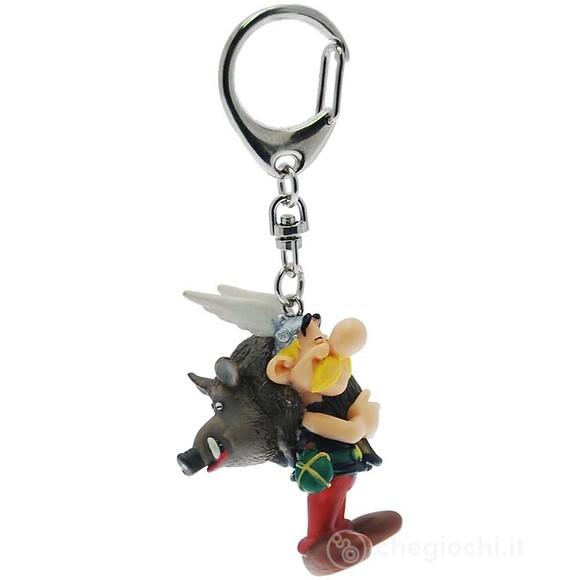 Asterix - Portachiavi Asterix porta un cinghiale (60428)