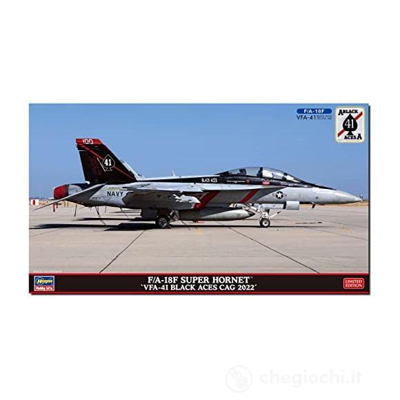1/72 Fa-18f Super Hornet, Vfa 41 Black Aces Cag (HA02429)