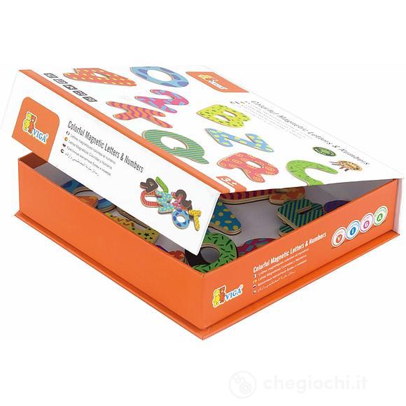 Lettere e Numeri Magnetici in Legno