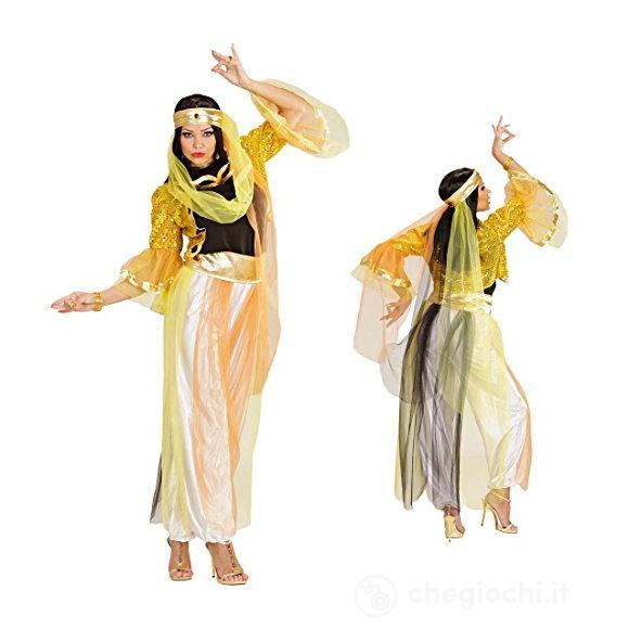 Odalisca (Camicia, Giacca In Paillettes, Pantaloni Con Veli, Cintura, Copricapo Con Veli) XL