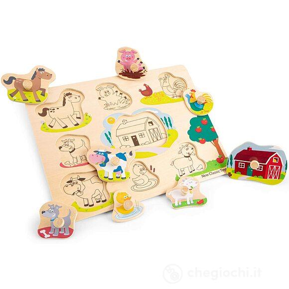 Peg Puzzle Maso 8 Pezzi (10430)