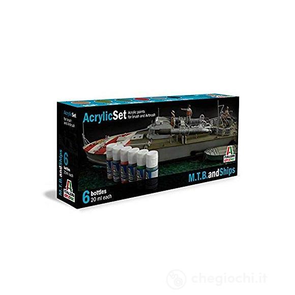 Navi: M.T.B. And Ships- (6 Boccette Incluse)