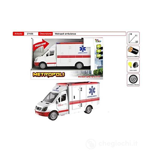 Ambulanza Con Luce E Suono