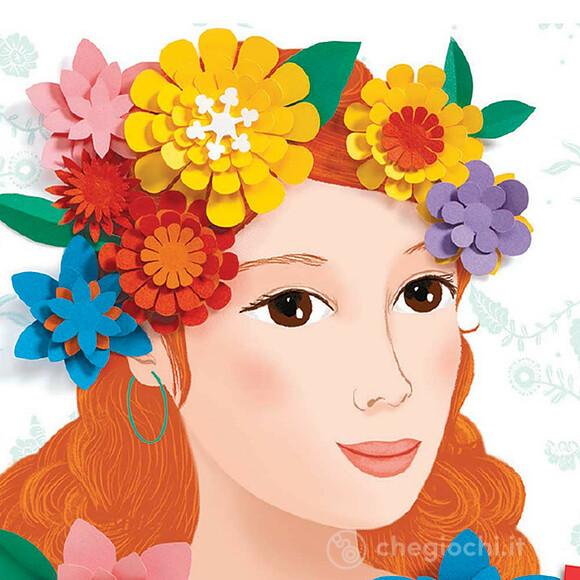 Young girls in flowers - Older ones - Crea con la carta (DJ09439)
