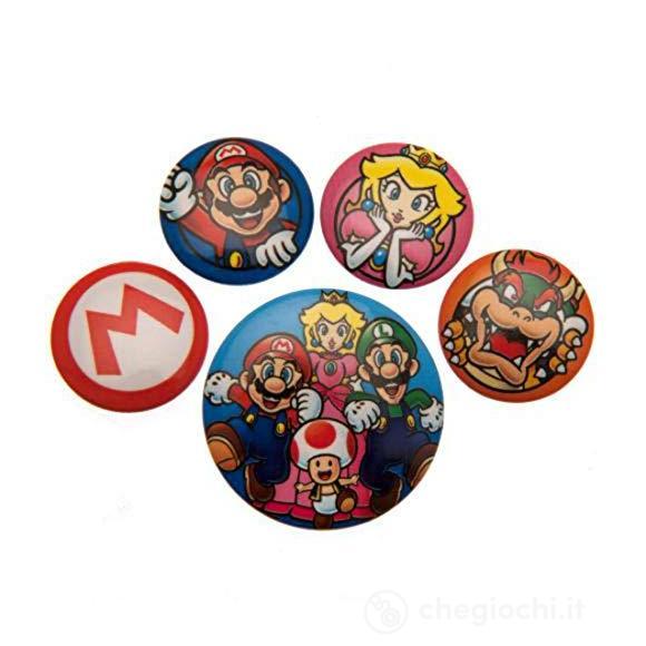 Nintendo: Super Mario Pin Badge Pack
