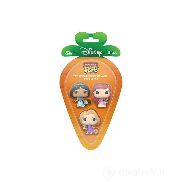 Funko Pop - Disney - Carrot pocket pop Jasmin Rapunzel Ariel