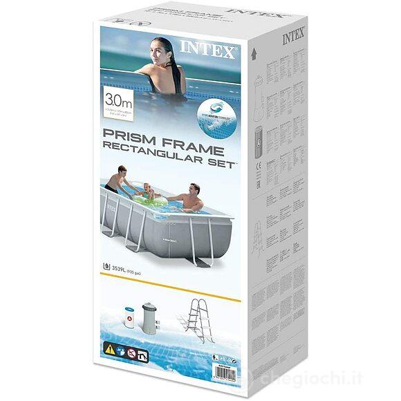Piscina Rettangolare 300x175x80 cm (26784)