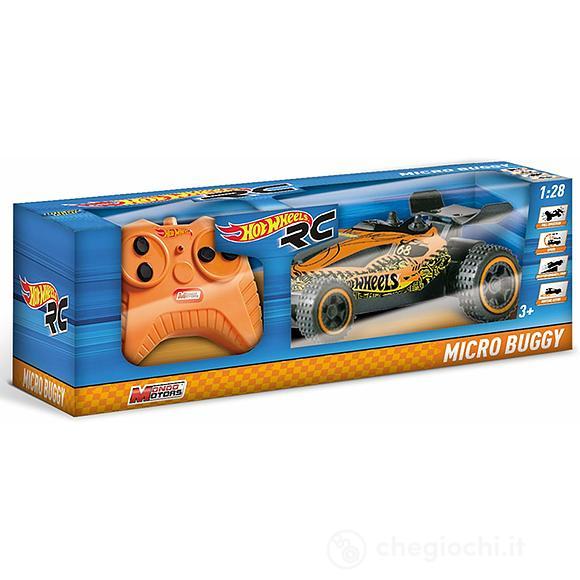 Veicolo Hot Wheels Micro Buggy radiocomandata 1:28 Colori assortiti (3446)