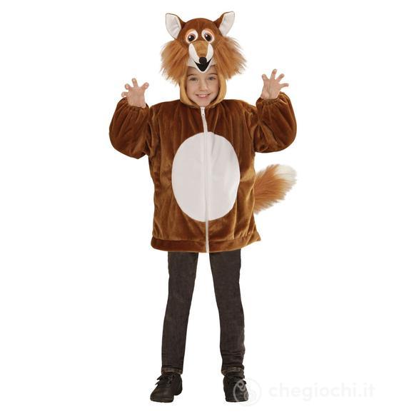 Volpe In Peluche Soft (Felpa Con Cappuccio E Maschera) (98 Cm / 1-2 Years)