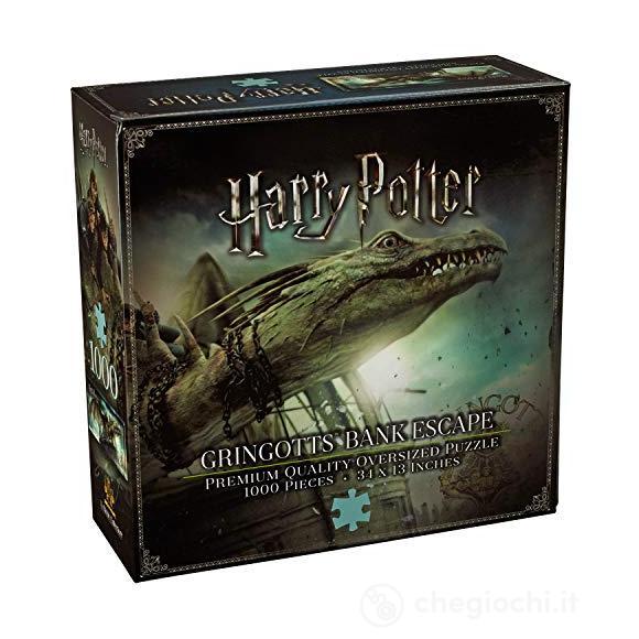 Puzzle 1000 pz Fuga dalla Banca dei Maghi Gringott - Harry Potter