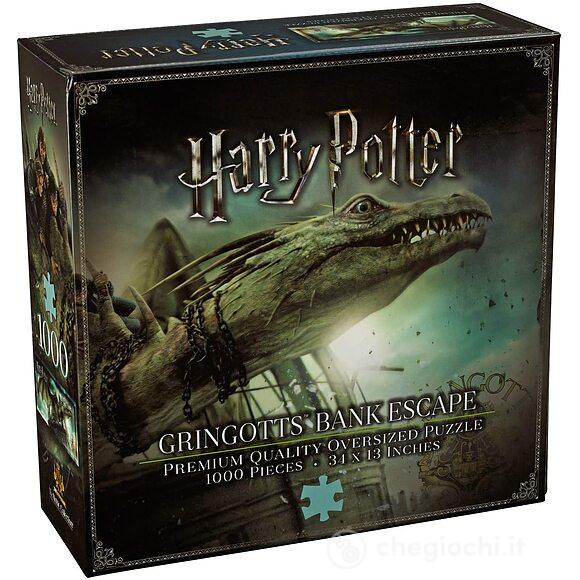 Puzzle 1000 pz Fuga dalla Banca dei Maghi Gringott - Harry Potter