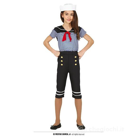 Costume Marinaia Bambina 5-6 Anni (77449)