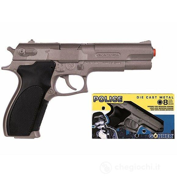 Pistola Polizia  8 Colpi Matt (45/0)