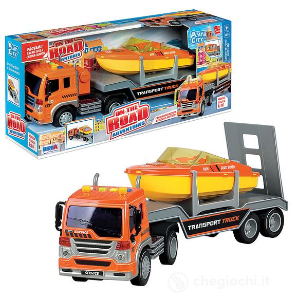 Camion Frizione con rimorchio Motoscafo
