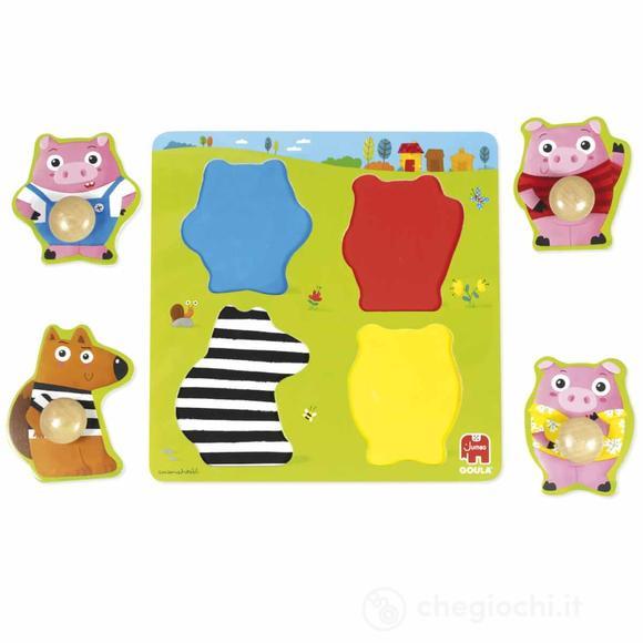 Puzzle 3 Porcellini (59452)