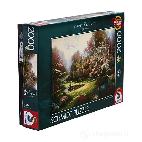 Giardini oltre il cancello di primavera - Puzzle 2000 Pezzi