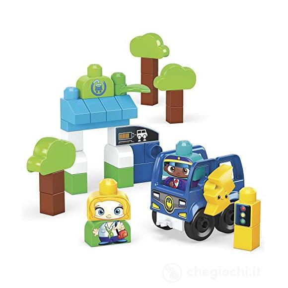 Mega Bloks Green Town Bus Ecologico Amici Bio
