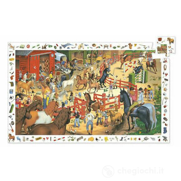 Horse riding - 200 pcs - Puzzle - Observation puzzles (DJ07454)