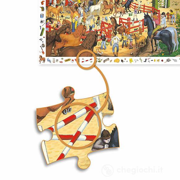 Horse riding - 200 pcs - Puzzle - Observation puzzles (DJ07454)