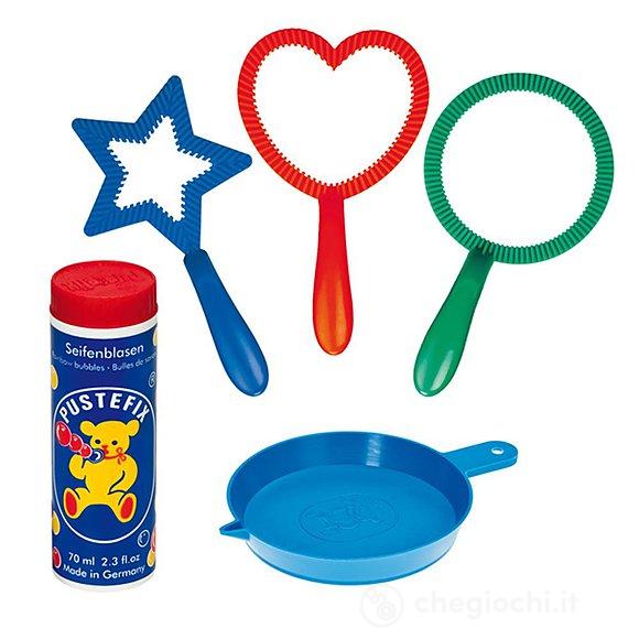 Bolle di sapone Mini-Mix 3 Bubbel-Rings 70 ml