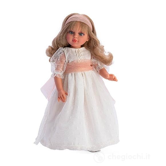 Bambola 40cm Sabrina Vestito Bianco (1510213)