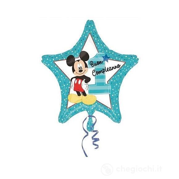 Palloncino Mickey Mouse 1 Compleanno