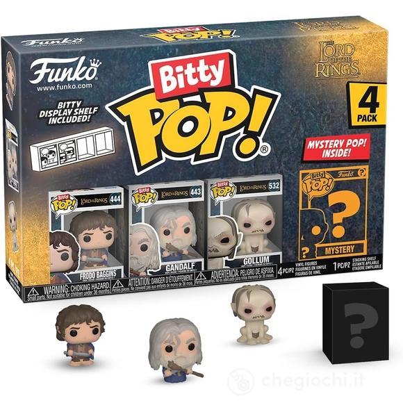 Funko Pop Bitty - Il Signore degli Anelli - 4 personaggi (uno a sorpresa) (75456)