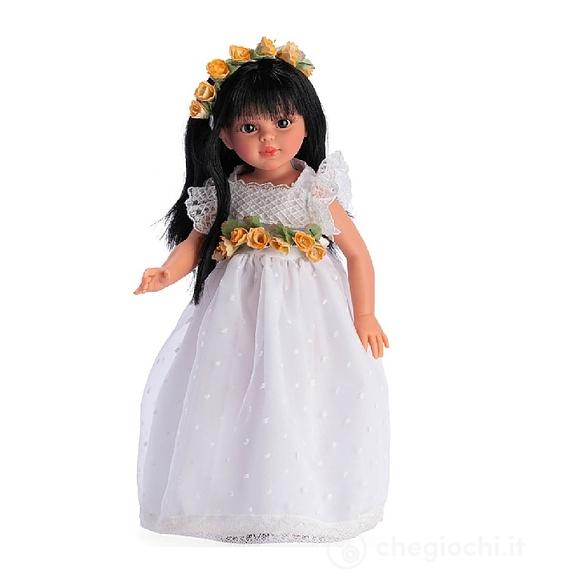 Bambola 40cm Sabrina Vestito Bianco (1510214)