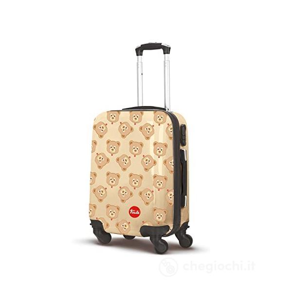 Trudi Teddy Love Trousse Kosmetiktasche – 16x12x7 Cm, Aus Polyester, Mit Teddybär-Motiv – Perfekt Für Reisen & Schule