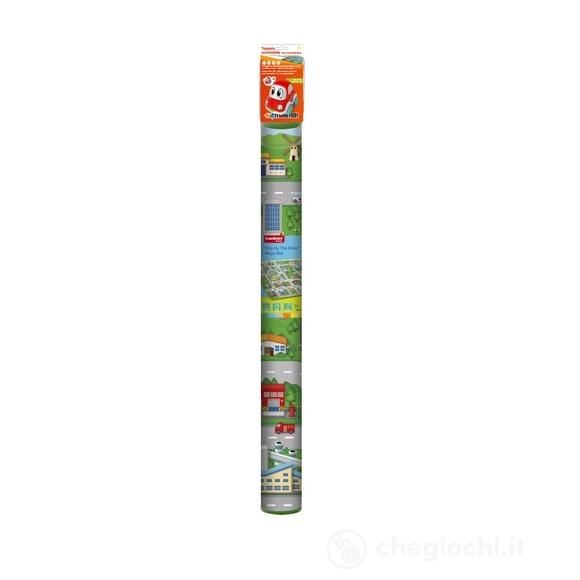 Tappeto Arrotolabile Città 175x120x0,3 Con Macchinina (705000211)