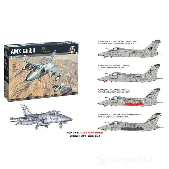Aereo AMX Ghibli scala 1:72 (IT1460)