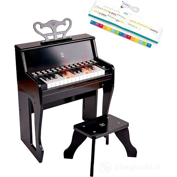 Piano impara con le luci con sgabello (E0629)