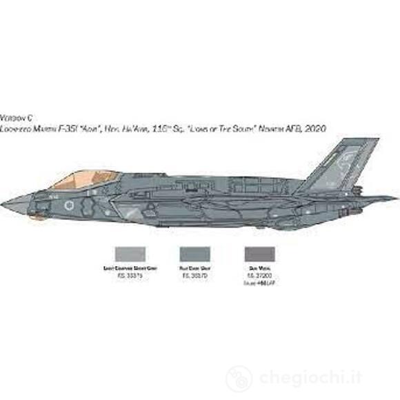 Aereo F-35A LIGHTNING II CTOL version (Beast Mode) in scala 1:72 (IT1464)