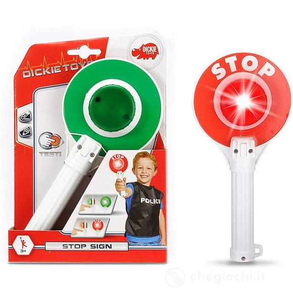 Paletta polizia stop con luce (203342008)